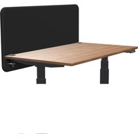 Tystiq | 140 cm | M - Trennwand Graphit/Schwarz