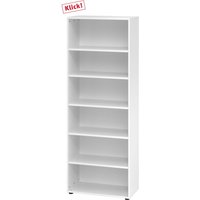 BETA 9 | Regal | 6 OH | 80 cm - Weiß