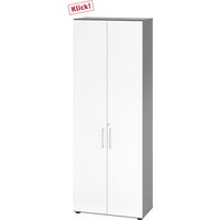 BETA 9 | Schrank mit Türen | 6 OH - Graphit/Weiß