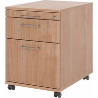 SIGNA AC20 BS - Rollcontainer Nussbaum Bügelgriff Metall