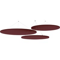 ADSRB1 | Akustik-Deckensegel | rund - Zubehör Rot