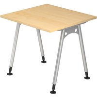 ATOS 8 S | Schreibtisch - Ahorn 80 x 80 höhenverstellbar