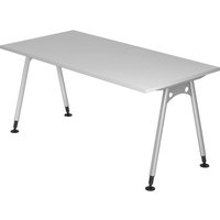 ATOS 16 S | Schreibtisch - Grau 160 x 80 höhenverstellbar