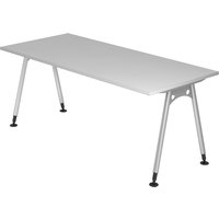 ATOS 19 S | Schreibtisch - Grau 180 x 80 höhenverstellbar