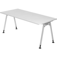 ATOS 19 S | Schreibtisch - Weiß 180 x 80 höhenverstellbar