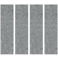 AWP 100 | Akustik-Wandelemente - Zubehör Grau meliert 100 x 25 cm