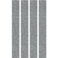 AWP 200 | Akustik-Wandelemente - Zubehör Grau meliert 200 x 25 cm