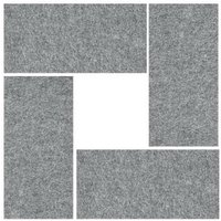 AWP 65 | Akustik-Wandelemente - Zubehör Grau meliert 65 x 25 cm