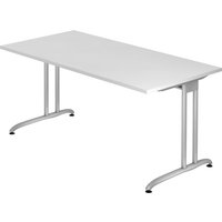 BELA 16 S | Schreibtisch - Weiß 160 x 80