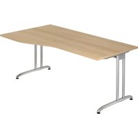 BELA 18 S | Schreibtisch - 180 x 100 Eiche