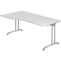 BELA 18 S | Schreibtisch - Weiß 180 x 100