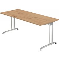 BELA 19 S | Schreibtisch - 180 x 80 Asteiche