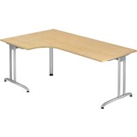 BELA 82 S | Schreibtisch - Ahorn 200 x 120