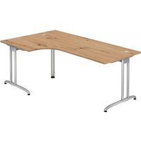 BELA 82 S | Schreibtisch - 200 x 120 Asteiche