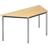 DORAN DRTR C - Ahorn 160 x 69 mit Rund-Rohr/Chrom
