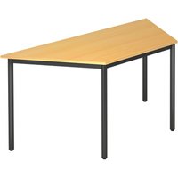 DORAN DRTR D - Buche 160 x 69 mit Rund-Rohr/Schwarz