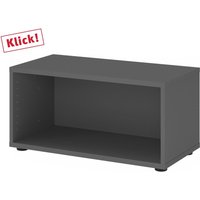 FlexWall | 1 OH | Korpus mit Stellfüßen - Graphit