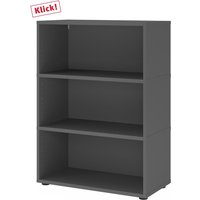FlexWall | 3 OH | 3 x Korpus mit Stellfüßen - Graphit