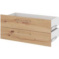 FlexWall | 1 OH | 2 Schubkästen - Asteiche