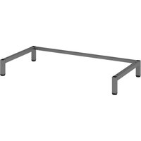 FlexWall | Metallsockel - Graphit