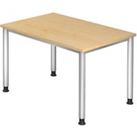 HILO 12 S | Schreibtisch - Ahorn 120 x 80 höhenverstellbar