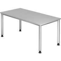 HILO 16 S | Schreibtisch - Grau 160 x 80 höhenverstellbar
