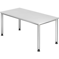 HILO 16 S | Schreibtisch - Weiß 160 x 80 höhenverstellbar