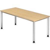 HILO 19 S | Schreibtisch - Ahorn 180 x 80 höhenverstellbar