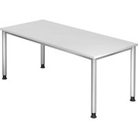 HILO 19 S | Schreibtisch - Weiß 180 x 80 höhenverstellbar