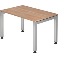 JAVA 12 S | Schreibtisch - 120 x 80 Nussbaum höhenverstellbar