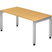 JAVA 16 S | Schreibtisch - Buche 160 x 80 höhenverstellbar