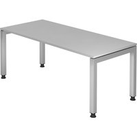 JAVA 19 S | Schreibtisch - Grau 180 x 80 höhenverstellbar