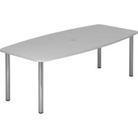 KARAT 22 C - Karat Grau 220 x 103 mit Chromfuß
