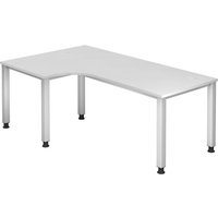 QUEO 82 S | Schreibtisch - Weiß 200 x 120 höhenverstellbar