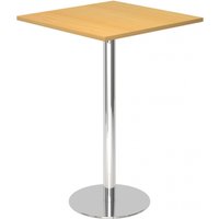 BISTRO H88Q C - System Konferenztisch Buche 80 x 80 Chrom