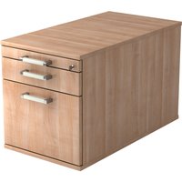 SIGNA TC20 CE - Rollcontainer Nussbaum Chromgriff Metall