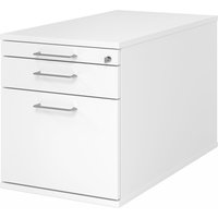 SIGNA TC20 BS - Rollcontainer Weiß Bügelgriff Metall