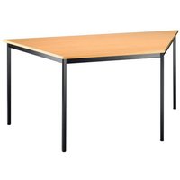 VEKTOR 6 - Buche 160 x 69 Gestell Schwarz