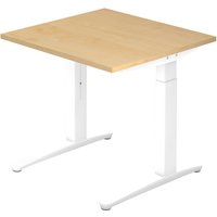 XTRA XB 8 WW | Schreibtisch - Ahorn 80 x 80 höhenverstellbar