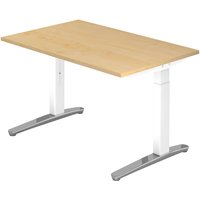 XTRA XB 12 WC | Schreibtisch - Ahorn 120 x 80 höhenverstellbar