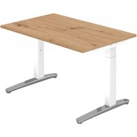 XTRA XB 12 WC | Schreibtisch - 120 x 80 höhenverstellbar Asteiche