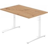 XTRA XB 12 WW | Schreibtisch - 120 x 80 höhenverstellbar Asteiche