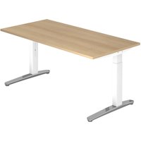 XTRA XB 16 WC | Schreibtisch - 160 x 80 Eiche höhenverstellbar
