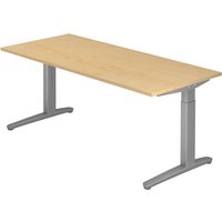 XTRA XB 19 SS | Schreibtisch - Ahorn 180 x 80 höhenverstellbar