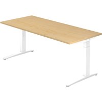 XTRA XB 19 WW | Schreibtisch - Ahorn 180 x 80 höhenverstellbar