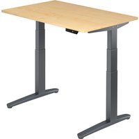 XBHM 12 GG | Schreibtisch - Ahorn 120 x 80 elektrisch höhenverstellbar