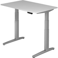 XBHM 12 SS | Schreibtisch - Grau 120 x 80 elektrisch höhenverstellbar