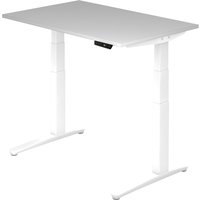 XBHM 12 WW | Schreibtisch - Grau 120 x 80 elektrisch höhenverstellbar