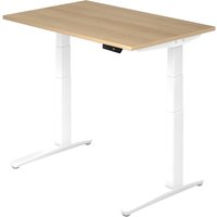 XBHM 12 WW | Schreibtisch - 120 x 80 Eiche elektrisch höhenverstellbar