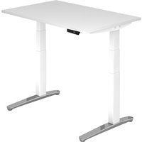 XBHM 12 WC | Schreibtisch - Weiß 120 x 80 elektrisch höhenverstellbar